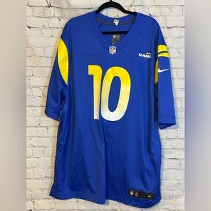 Nike Blue and Yellow Rams Jersey